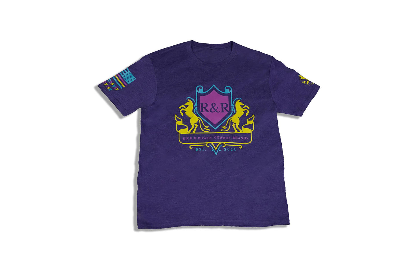 80's Multi Color Logo
