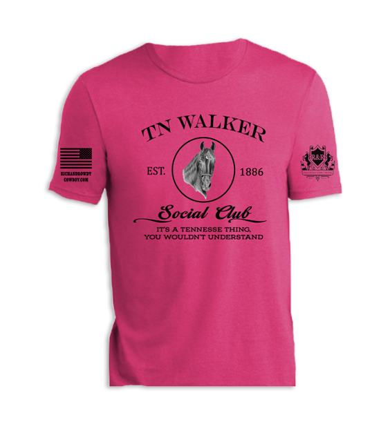 Tn Walker Horse Portrait, It's a TN thing, Black