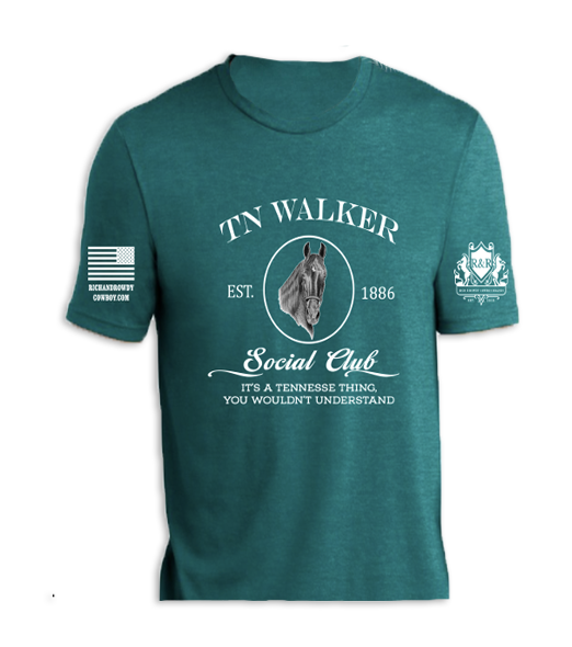 Tn Walker Horse Portrait, It's a TN Thing White