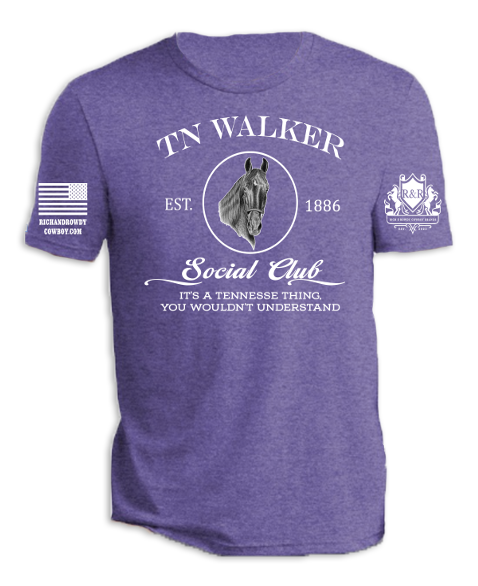 Tn Walker Horse Portrait, It's a TN Thing White