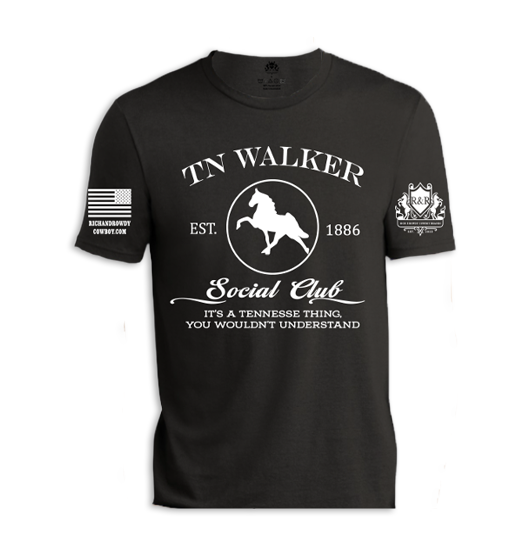 TN Walker, Silhouette It's a TN Thing White