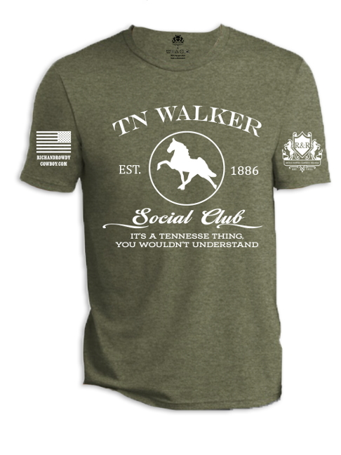 TN Walker, Silhouette It's a TN Thing White