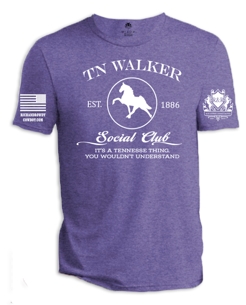 TN Walker, Silhouette It's a TN Thing White