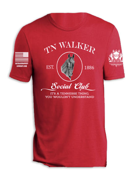Tn Walker Horse Portrait, It's a TN Thing White