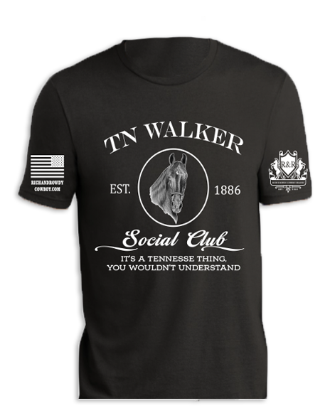 Tn Walker Horse Portrait, It's a TN Thing White