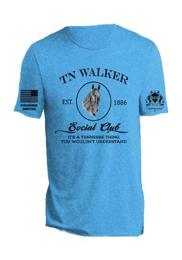 Tn Walker Horse Portrait, It's a TN thing, Black